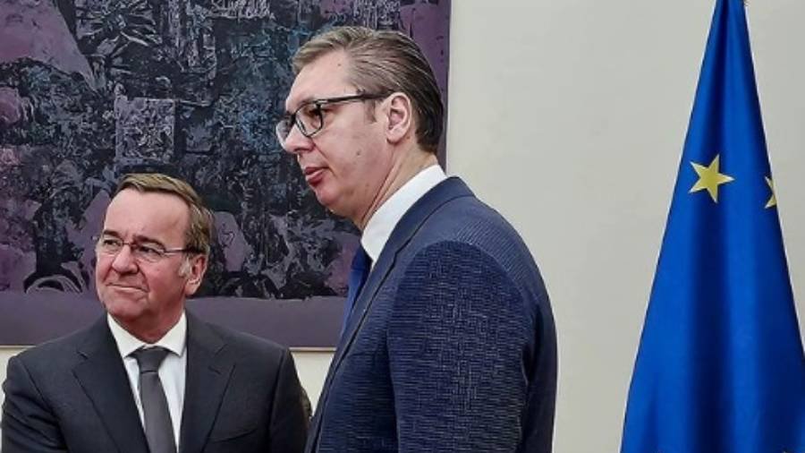 PREDSEDNIK VUČIĆ se sastao sa MINISTROM ODBRANE Nemačke Red Portal