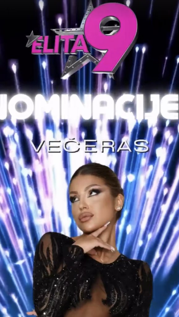 Elita 9 🌟 Večeras na programu NOMINACIJE 🍿🤩