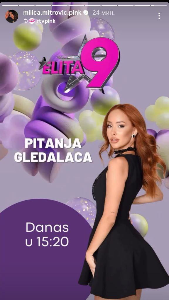 Ne propustite 🤩 PITANJA GLEDALACA danas u 15.20 časova 📺🎉