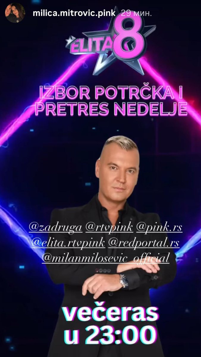 ELITA 8✨: Uskoro počinje novi IZBOR POTRČKA i PREGLED NEDELJE sa Milanom Miloševićem 📺🤩
