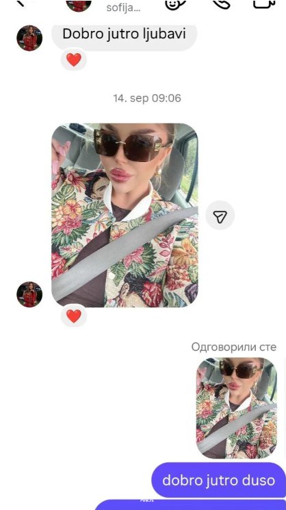 HAJDE da se MAZIMO 🫢Isplivale PORUKE između Sofije i 41-GODIŠNJEG Daneta 💬