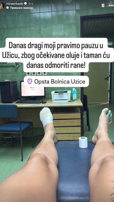 HUMANOST JAČA OD BOLOVA 💪🏻 MINA VRBAŠKI nastavlja put Zlatibora! 🙏🏻❤