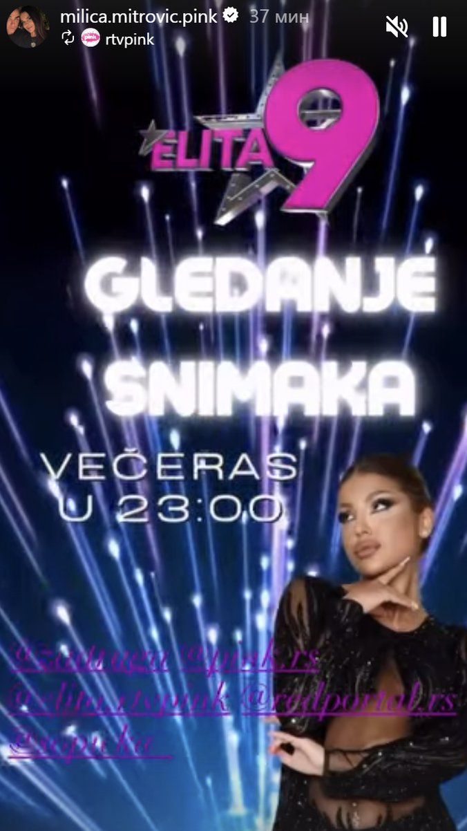 ELITA 9 ✨ Ne propustite GLEDANJE SNIMAKA sa IVANOM ŠOPIĆ 📺🎊