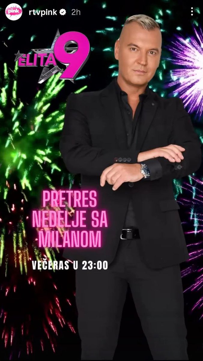 Večeras u ELITI: Pretres nedelje sa MILANOM MILOŠEVIĆEM 📺🤩