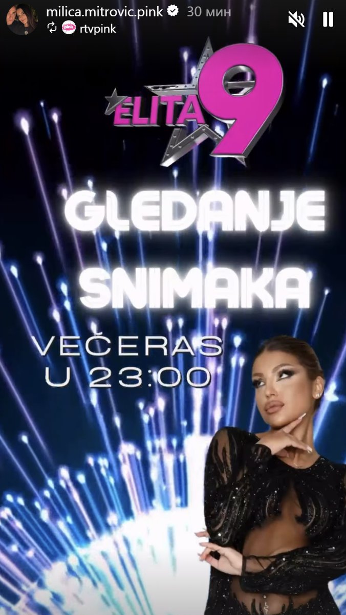 ELITA 9 ✨ Ne propustite GLEDANJE SNIMAKA sa IVANOM ŠOPIĆ 📺🎊