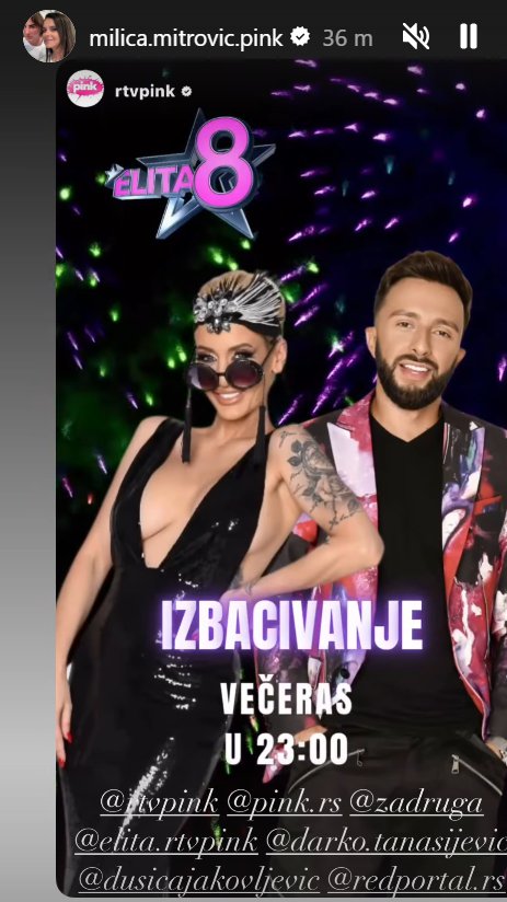 Ne propustite IZBACIVANJE iz ELITE večeras od 23 č. 📺🤩
