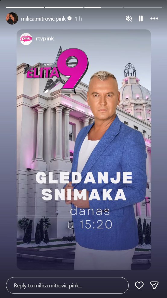 GLEDANJE SNIMAKA ➡️ DANASu 15.20 sa Milanom Miloševićem 📺🤩