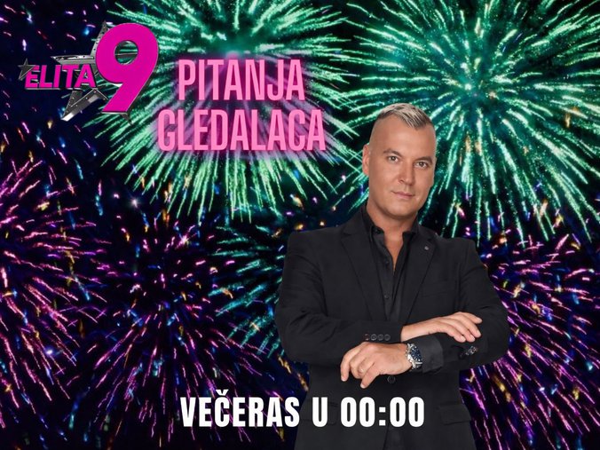 Večeras u ELITI: Pitanja gledalaca sa MILANOM MILOŠEVIĆEM 📺🤩