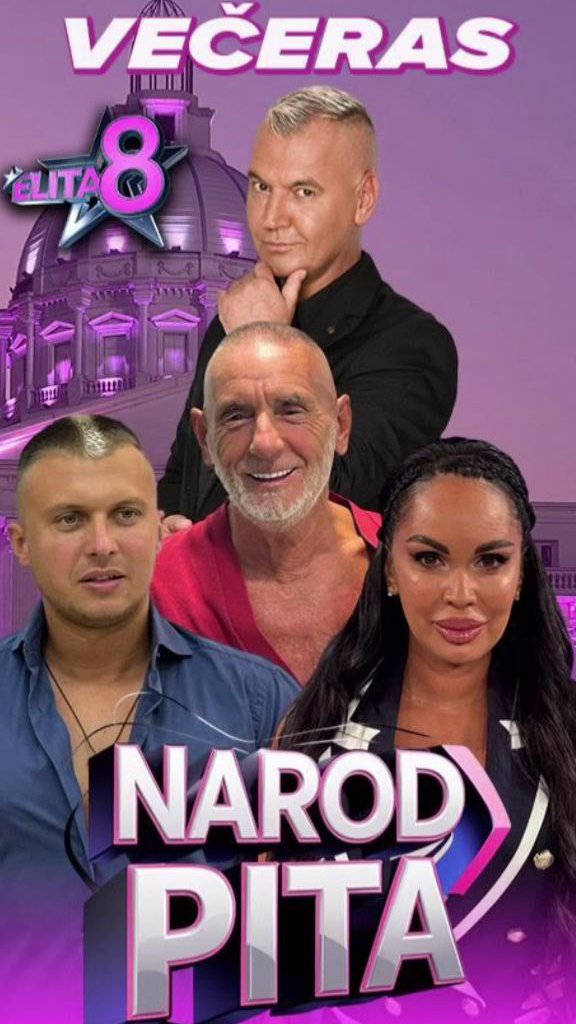 SPREMITE SE 🤩 Novo izdanje emisije NAROD PITA stiže večeras 🎉📺