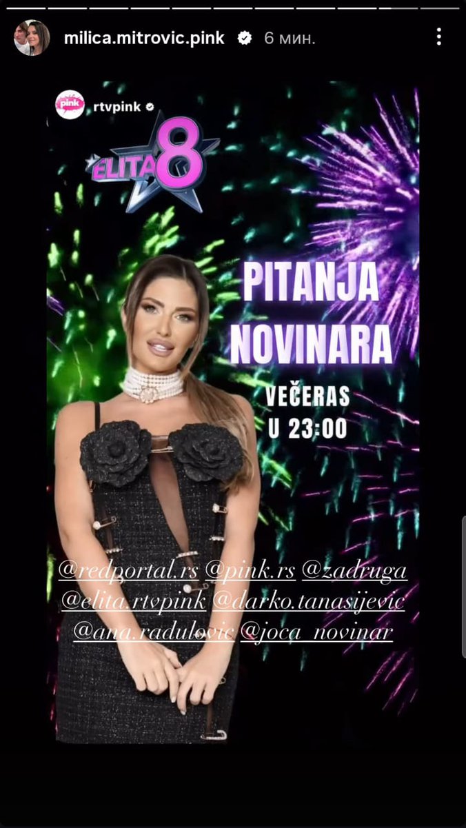 NE PROPUSTITE 🤩 Pitanja novinara večeras od 23.00 📺🎉🎉