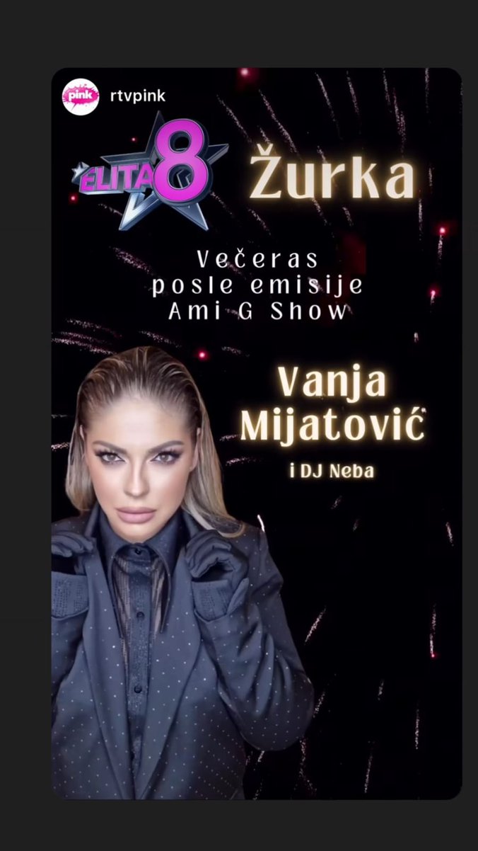 Ludilo večeras u Eliti 💃🏼 Vanja i DJ Neba prave ŽURKU GODINE 🔥