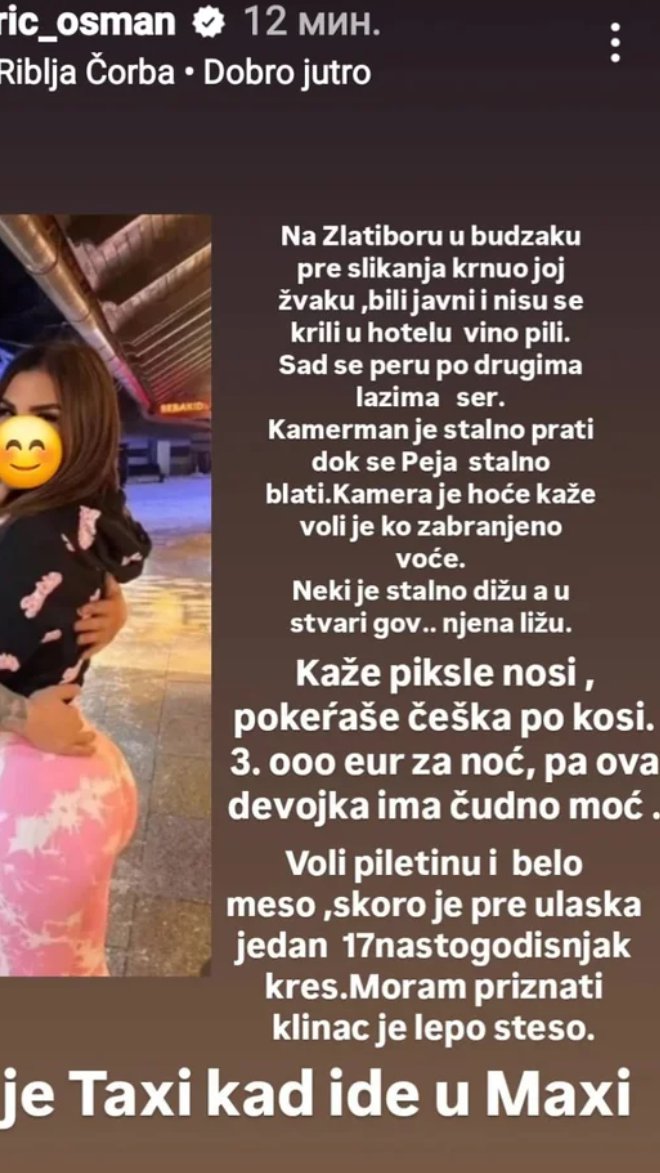 OSMAN Karić podelio sliku ZAGRLJAJA Luke i Ene: Nisu se krili, u hotelu vino pili 🍷