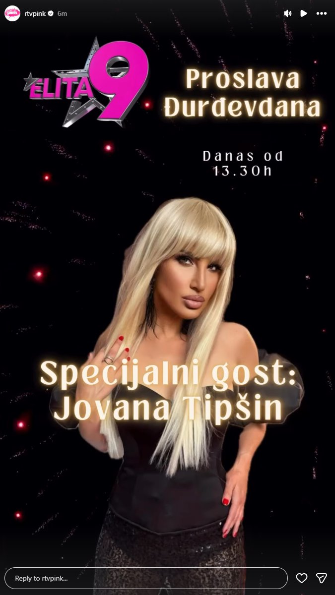 ĐURĐEVDAN U ELITI: Jovana Tipšin kao specijalni gost 🤩😎