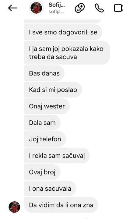 Isplivale PORUKE koje DOKAZUJU da je Sofijina majka UZIMALA PARE od Daneta! 💰