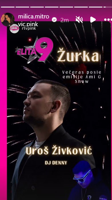 NOVA ŽURKA U ELITI 9 ✨ UROŠ ŽIVKOVIĆ i DJ DENNY večeras podižu temperaturu na MAX 🎶🔥