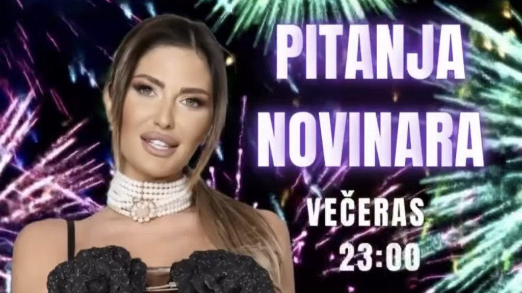 ELITA: Ne propustite PITANJA NOVINARA večeras u 23.00 na televiziji PINK 📺💪